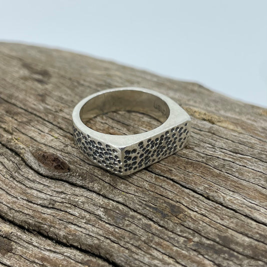 Snow Leopard Ring 925 Sterling Silver